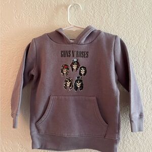 Cotton On Kids Guns N Roses hoodie. Size 3.